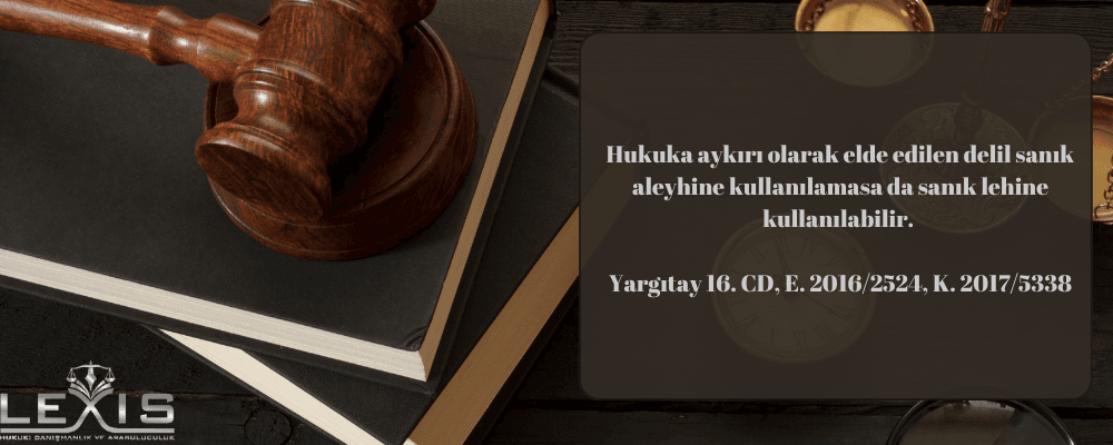 Hukuka Aykırı Delillerin Çelişkisi: Suçlamaya Yasak, Savunmaya Serbest mi? - 190